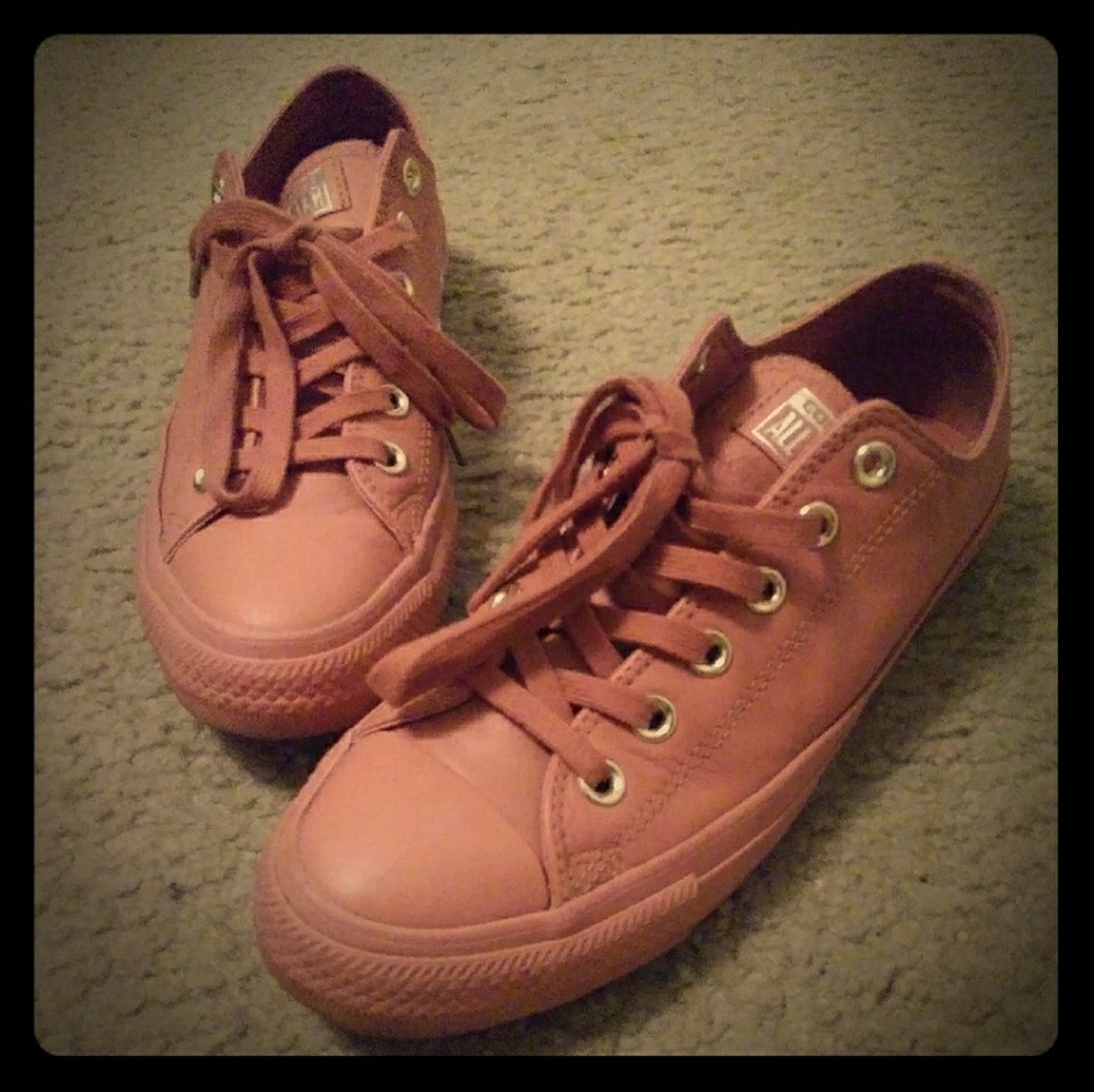 Rose Gold Converse